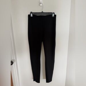 Aritzia Ten Trouser Straight Pants Black Size 6 Office Workwear Business casual
